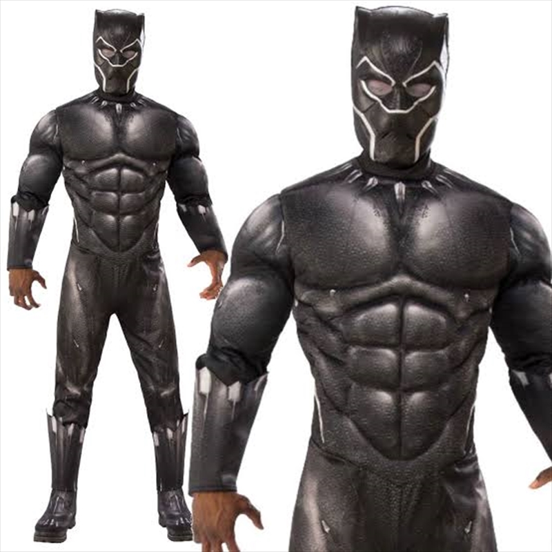 Black Panther Deluxe Adult Costume - Xl/Product Detail/Costumes