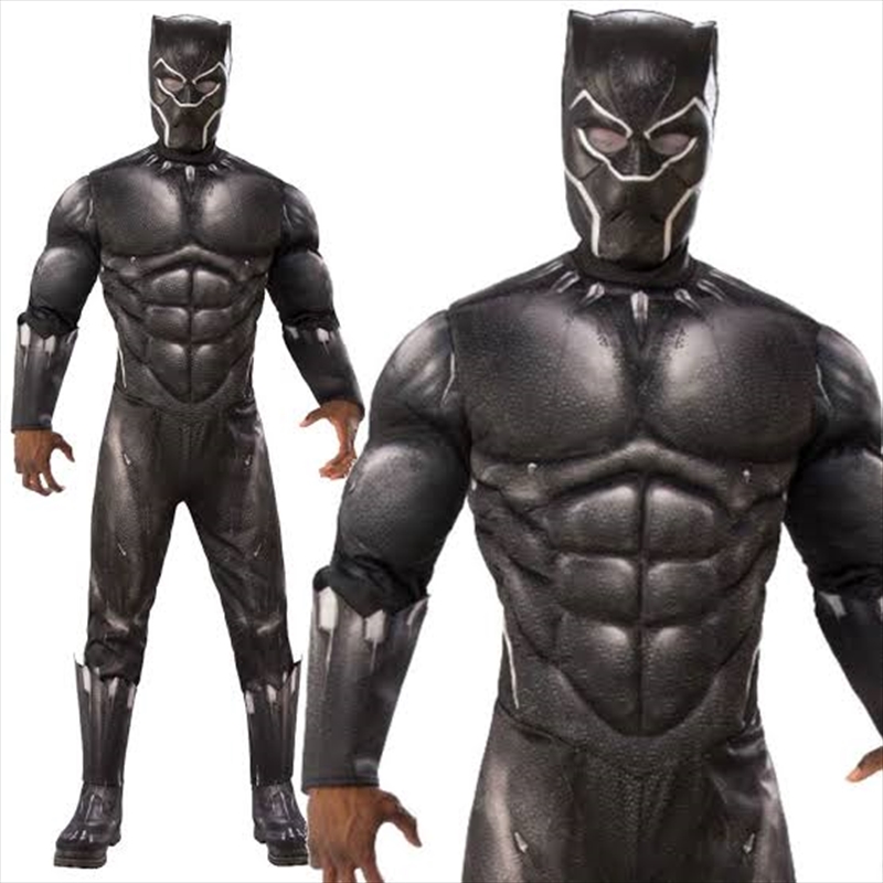 Black Panther Deluxe Adult Costume - Standard/Product Detail/Costumes