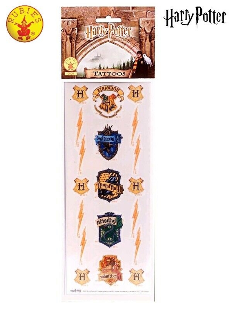 Harry Potter Deluxe Movie Tattoos/Product Detail/Accessories