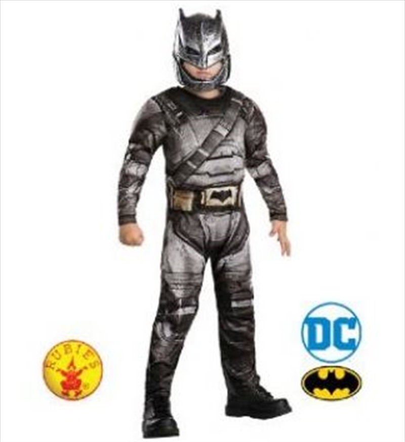 Justice League Batman Armour Deluxe Costume: Medium | Apparel