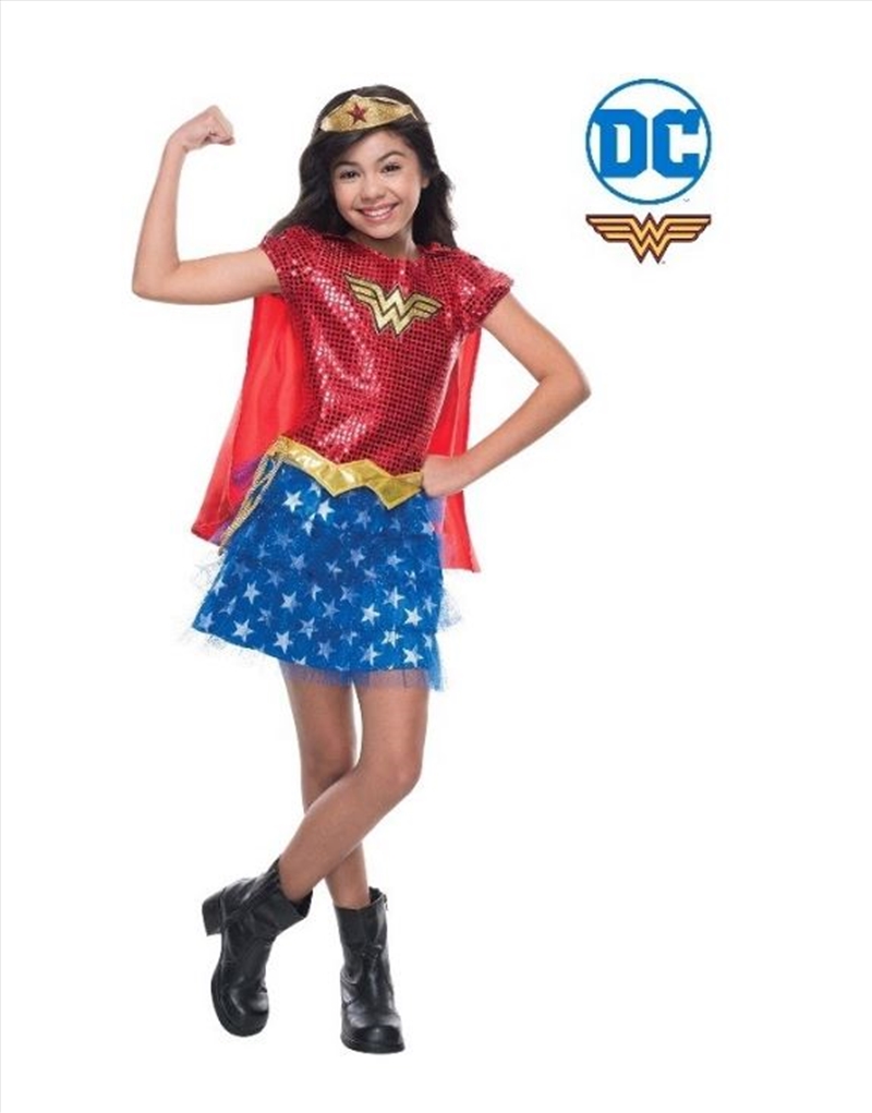 Wonder Woman Sequin Costume Costume: Medium/Product Detail/Costumes