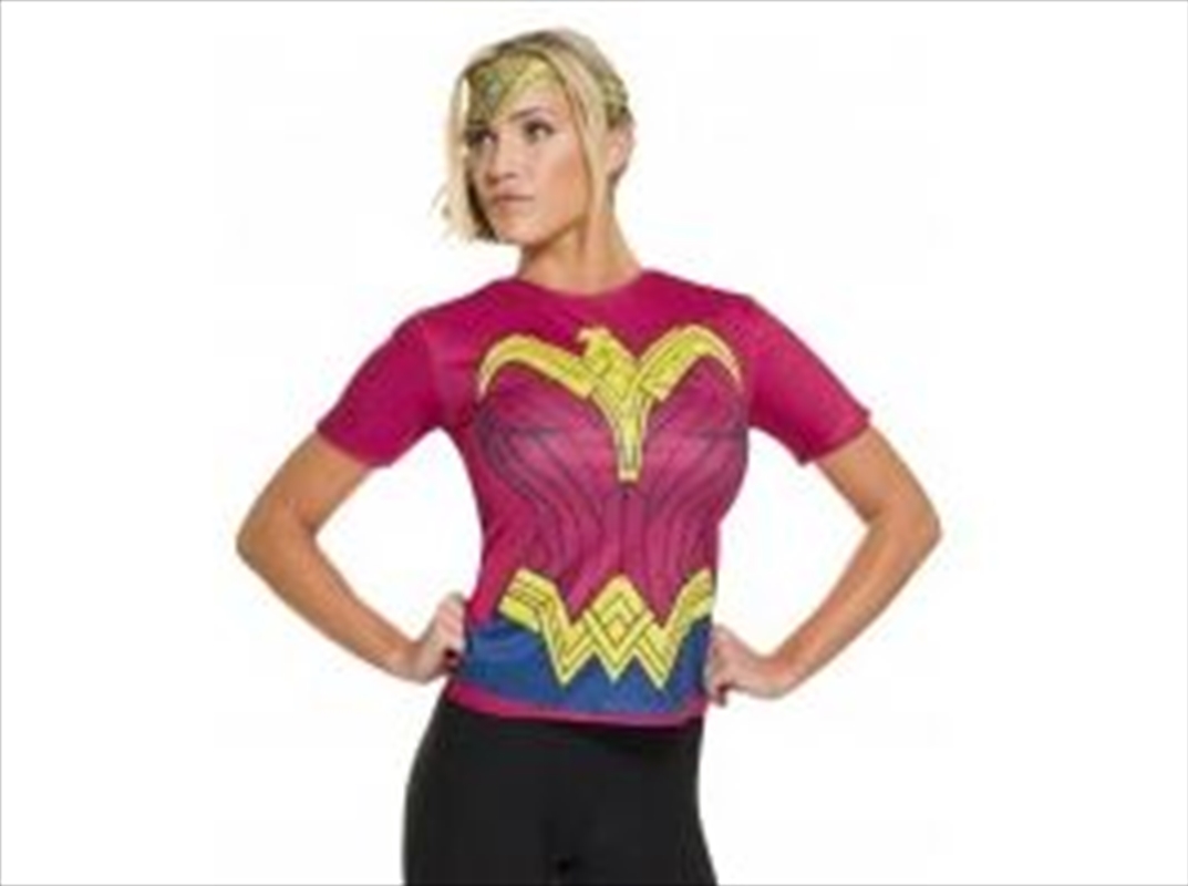 Wonder Woman Dawn Of Justice Top Costume: Small | Apparel