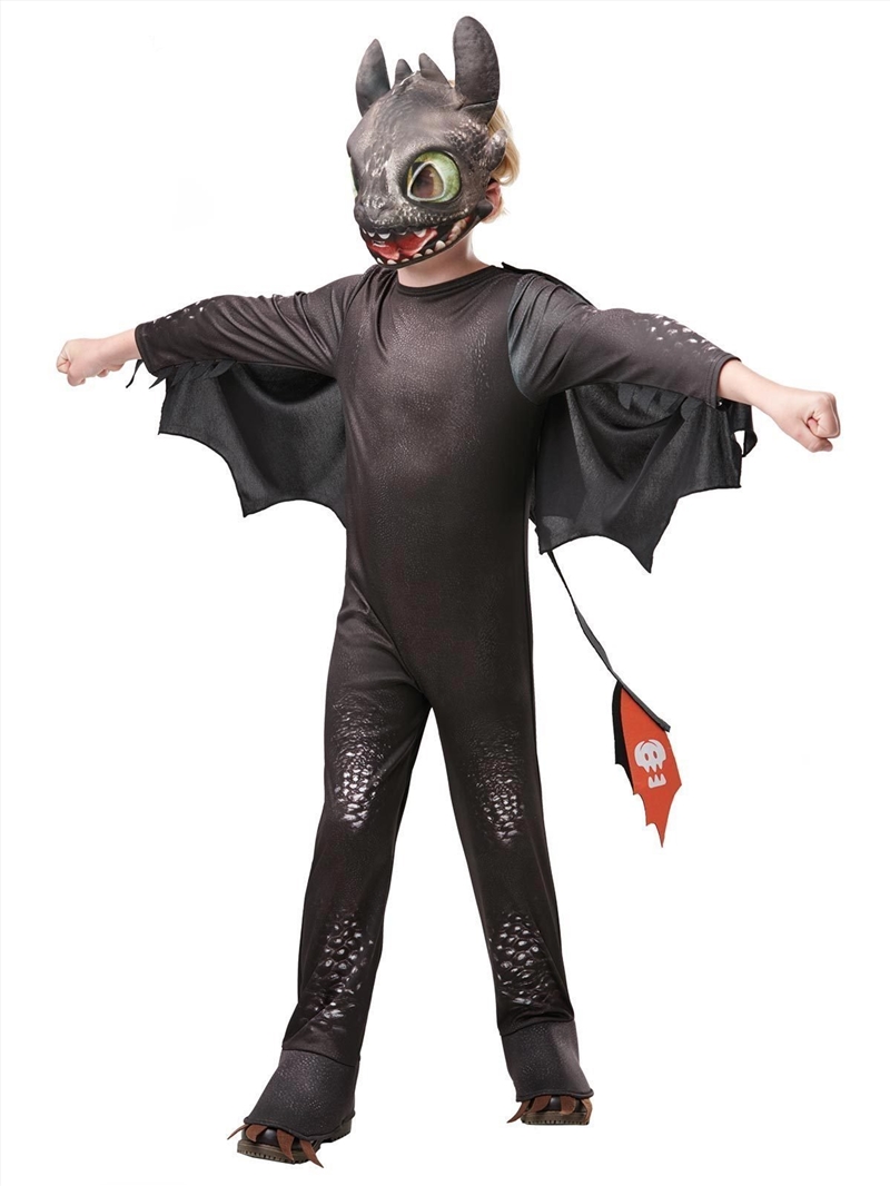 How To Train Your Dragon Toothless Night Fury Deluxe Costume - 5-6Yr/Product Detail/Costumes