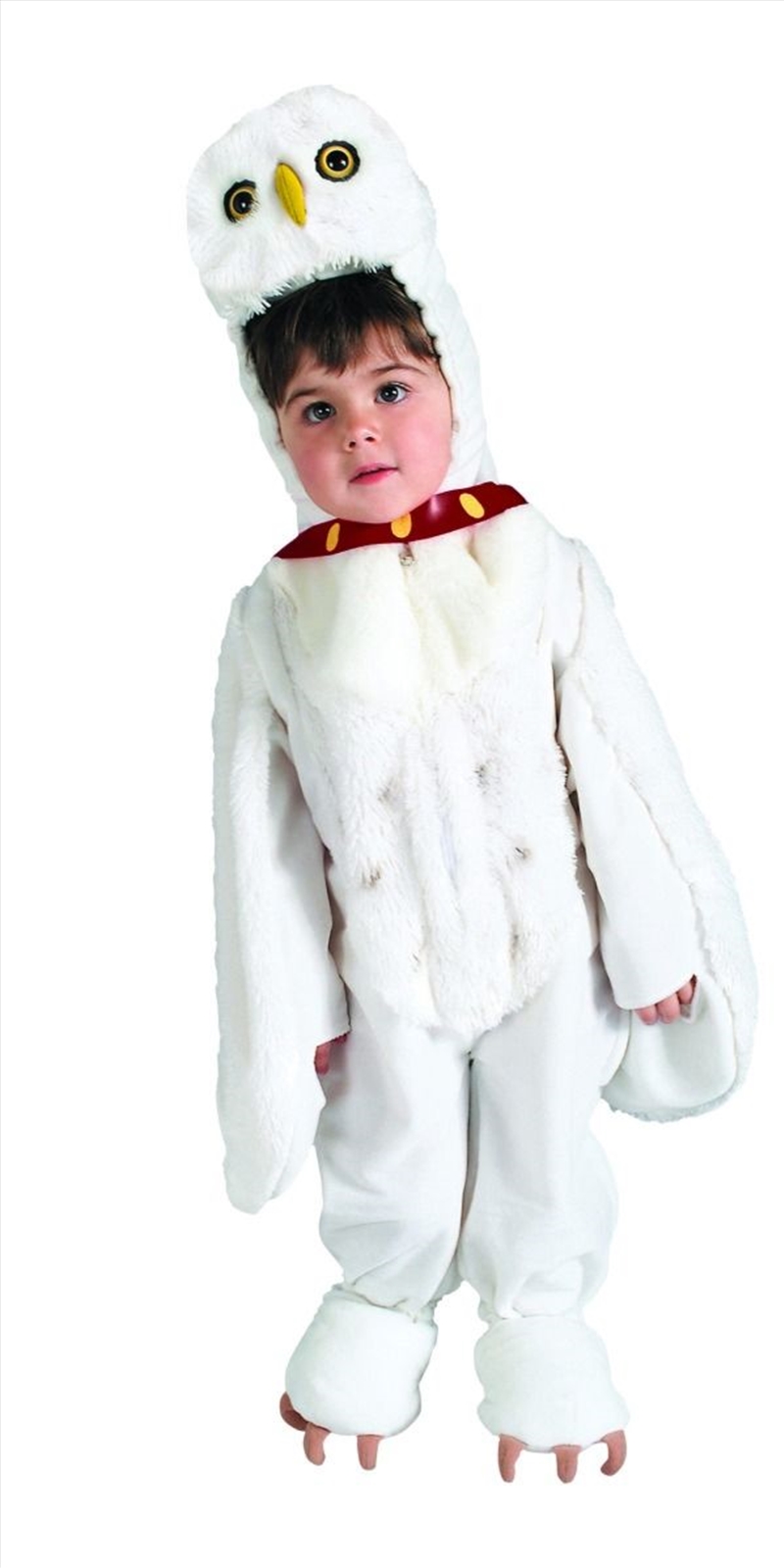 Gufo Bianco Hedwig Porta Fortuna: Accessorio Cosplay Fantasy Morbido E Attaccabile