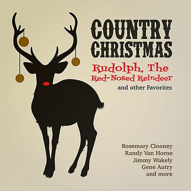 Country Christmas - Rudolph Red-Nosed Reindeer/Product Detail/Christmas