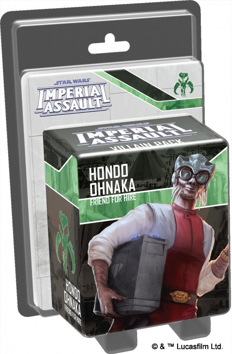 Star Wars Imperial Assault - Hondo Ohnaka Villain Pack/Product Detail/Board Games