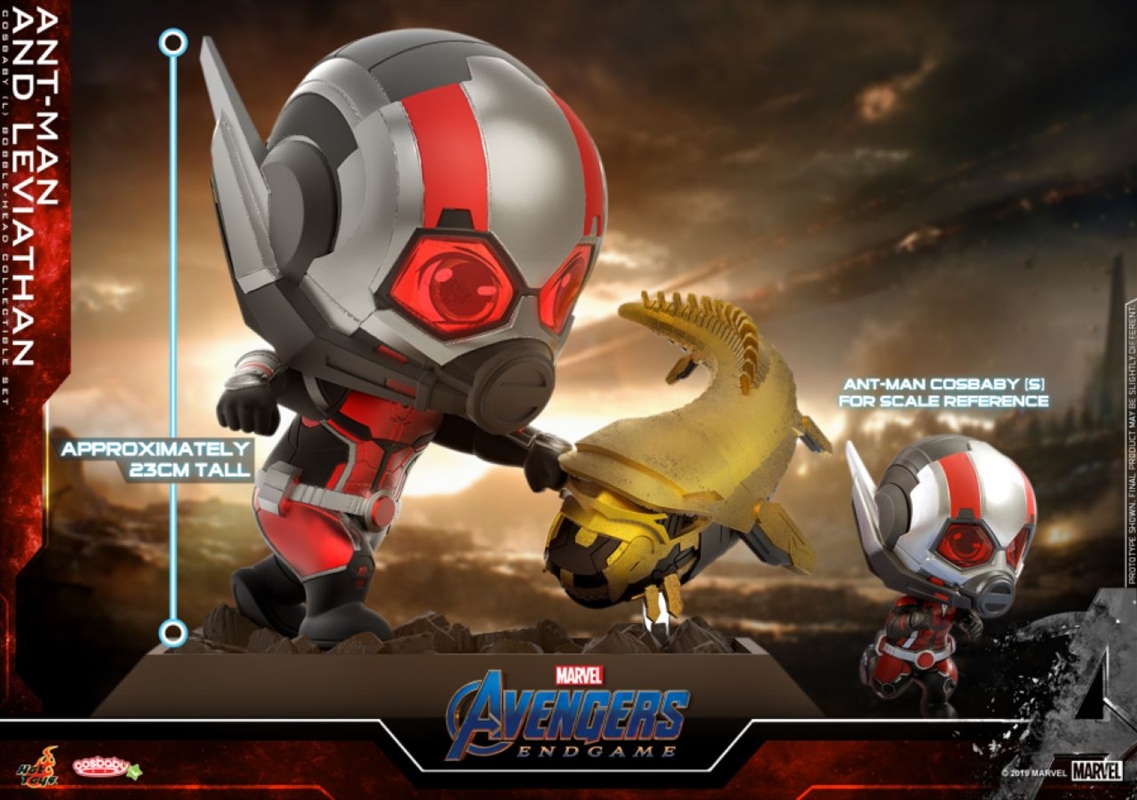 Avengers 4: Endgame - Ant-Man & Leviathan Large Cosbaby Set | Merchandise