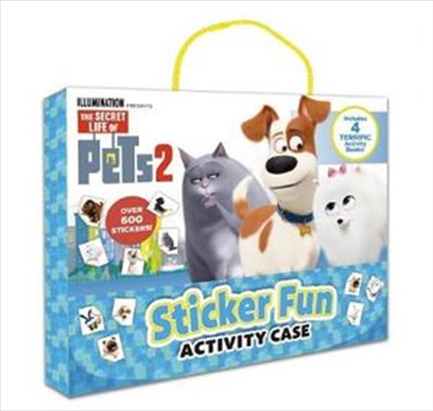 Secret Life Of Pets #2: Sticker Fun Activity Case | Hardback Book