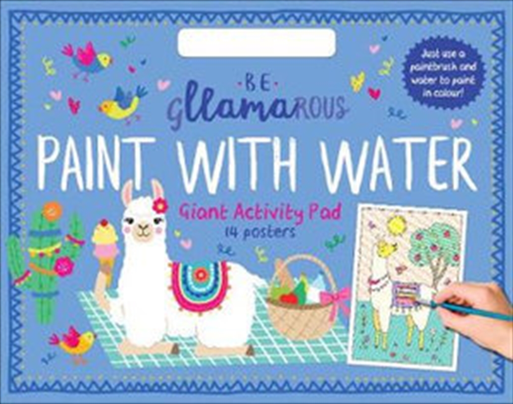Be Gllamarous Paint with Water Giant Activity Pad/Product Detail/Arts & Crafts Supplies