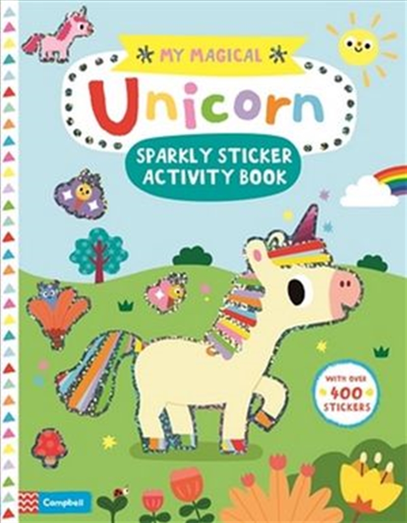 Buy My Magical Unicorn Sparkly Sticker Activity by Campbell Books ...