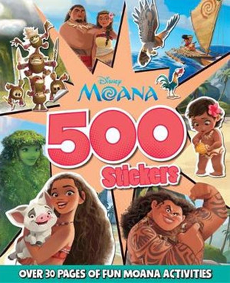 Moana: 500 Stickers/Product Detail/Stickers