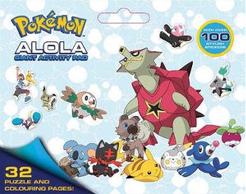 Pokemon: Alola Giant Activity Pad/Product Detail/Arts & Crafts Supplies