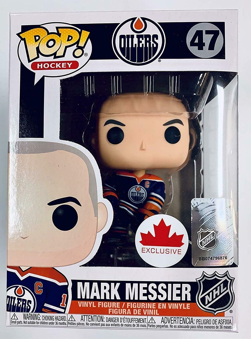 NHL: Oilers - Merk Messier US Exclusive Pop! Vinyl [RS]/Product Detail/Sport
