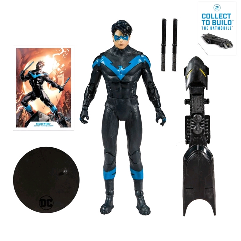 Batman - Nightwing Modern Better Than Batman 7" Build-A-Figure/Product Detail/Figurines