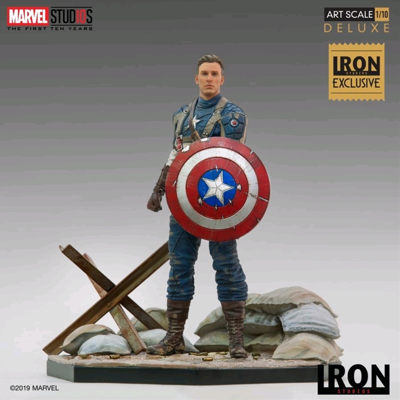 Captain America: The First Avenger - Captain America WWII 1:10 Scale Statue/Product Detail/Statues