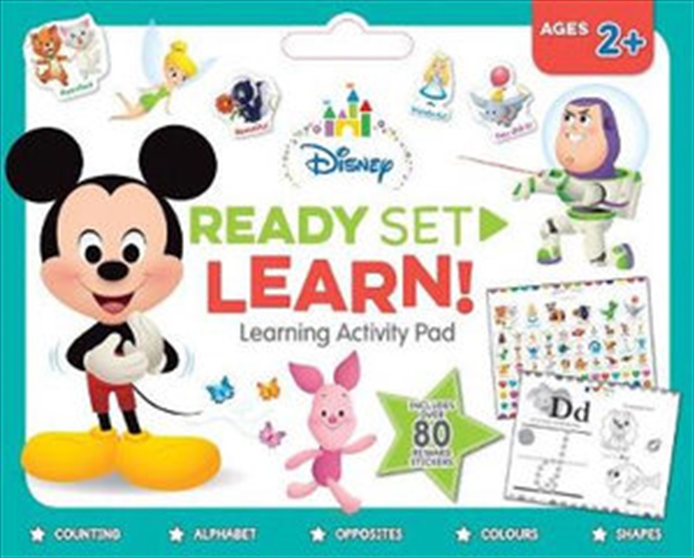 Disney Baby : Ready Set Learn! Learning Activity Pad/Product Detail/Kids Activity Books