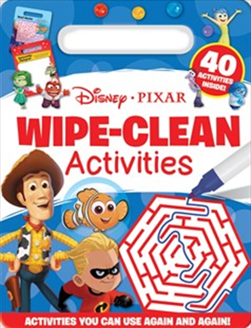Wipe Clean Activities - Disney Pixar/Product Detail/Kids Activity Books