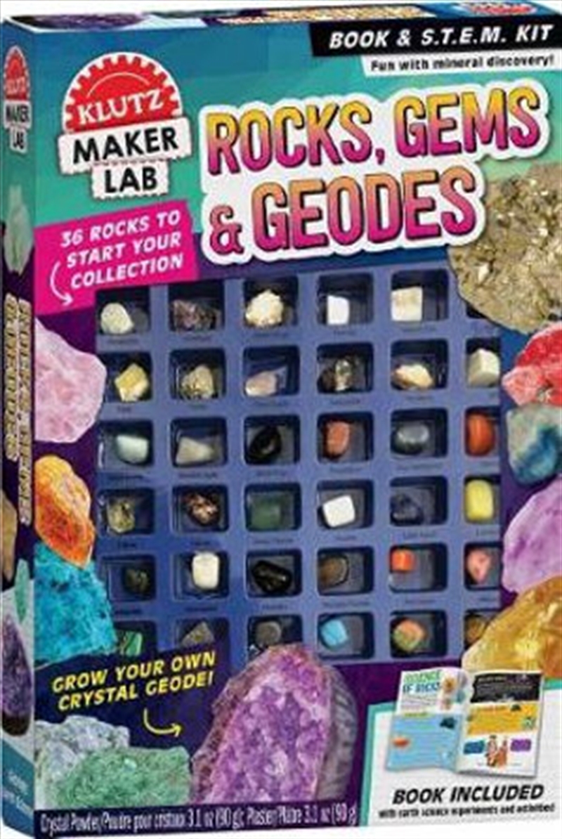 Rocks, Gems & Geodes (KLUTZ: Maker Lab)/Product Detail/Kids Activity Books