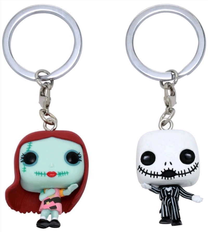 The Nightmare Before Christmas - Jack & Sally US Exclusive Pocket Pop! Keychain 2-Pack [RS]	1/Product Detail/Movies