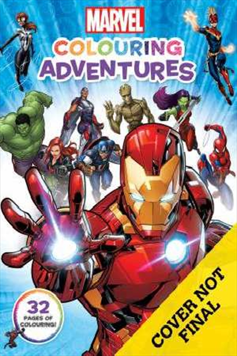 Marvel: Colouring Adventures/Product Detail/Kids Colouring
