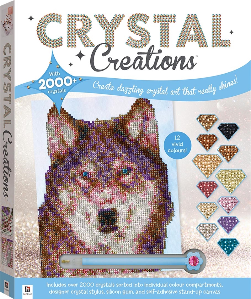Crystal Creations: Wolf in Snow/Product Detail/Arts & Crafts Supplies