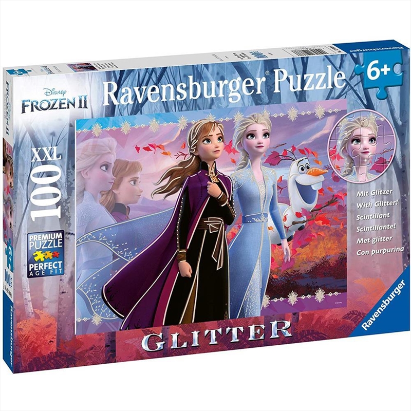 Frozen 2 Strong Sisters Glitter Puzzle | Merchandise