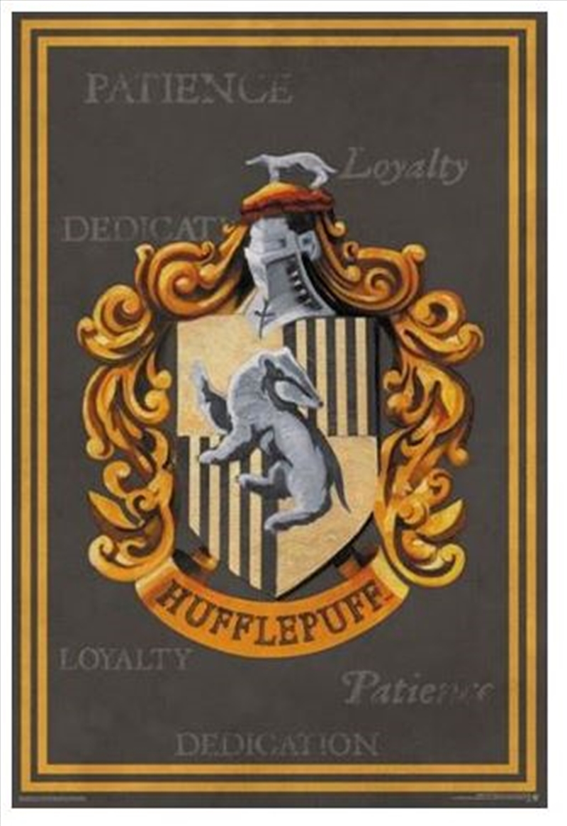 Harry Potter - Hufflepuff Crest/Product Detail/Posters & Prints