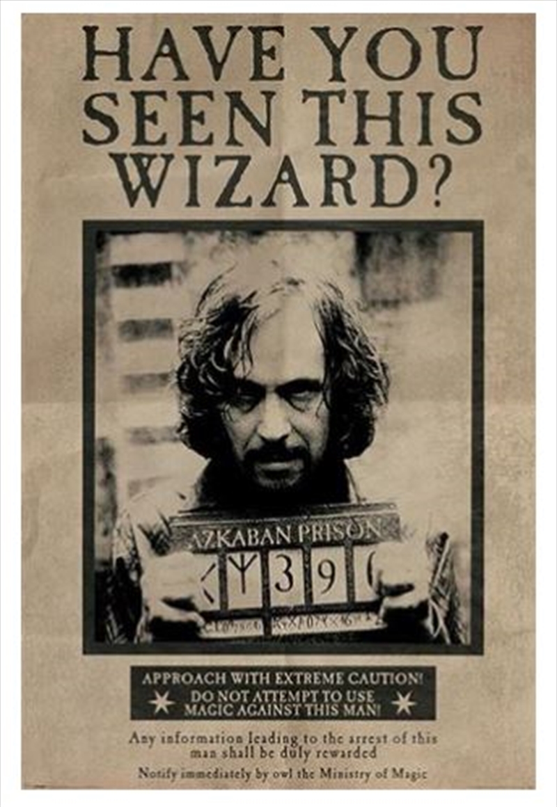 Harry Potter (Wanted Sirius Black)/Product Detail/Posters & Prints