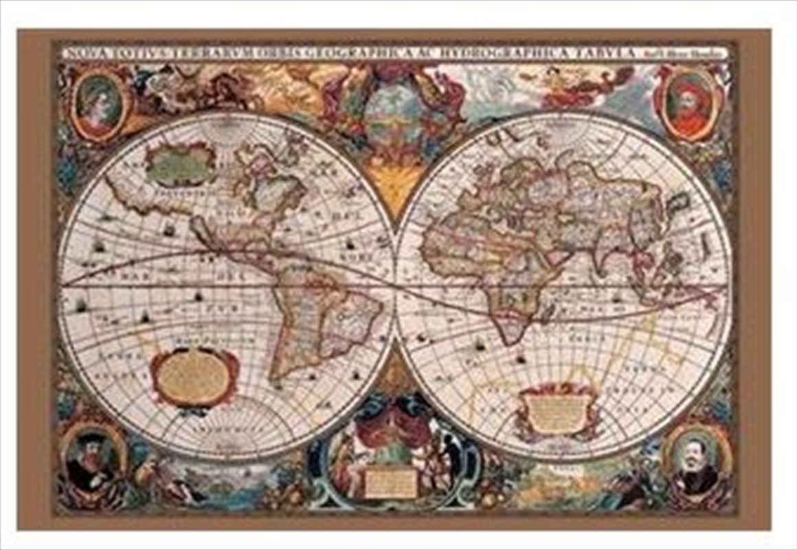 World Map - Old (Laminated)/Product Detail/Posters & Prints
