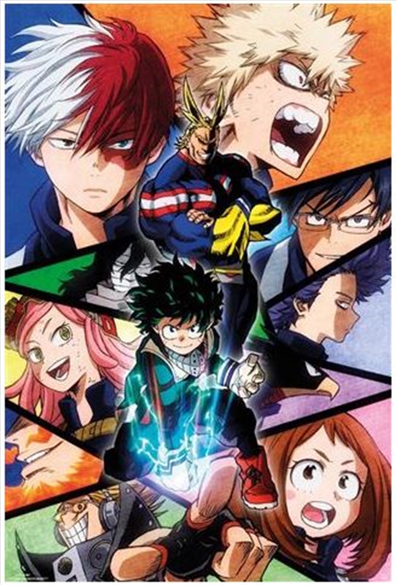 Buy My Hero Academia Yell Poster In Posters Sanity