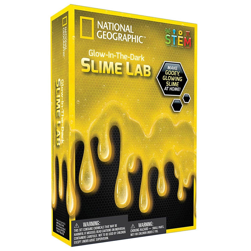 Glow in the Dark Slime Lab – Yellow/Product Detail/Arts & Crafts Supplies