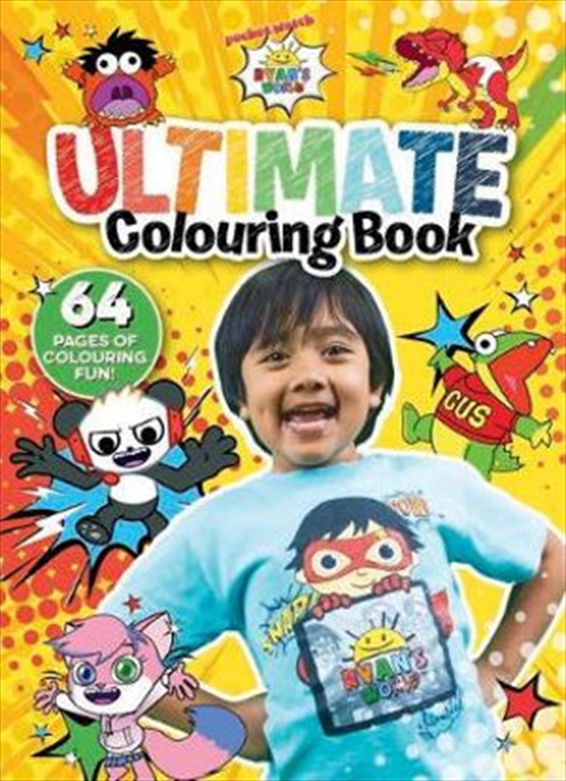 Ryan's World Ultimate Colouring Book/Product Detail/Kids Colouring