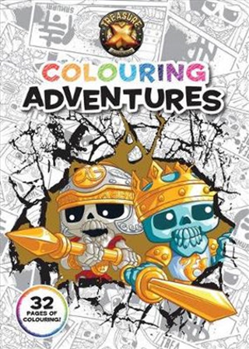 Treasure X Colouring Adventures (Moose)/Product Detail/Kids Colouring