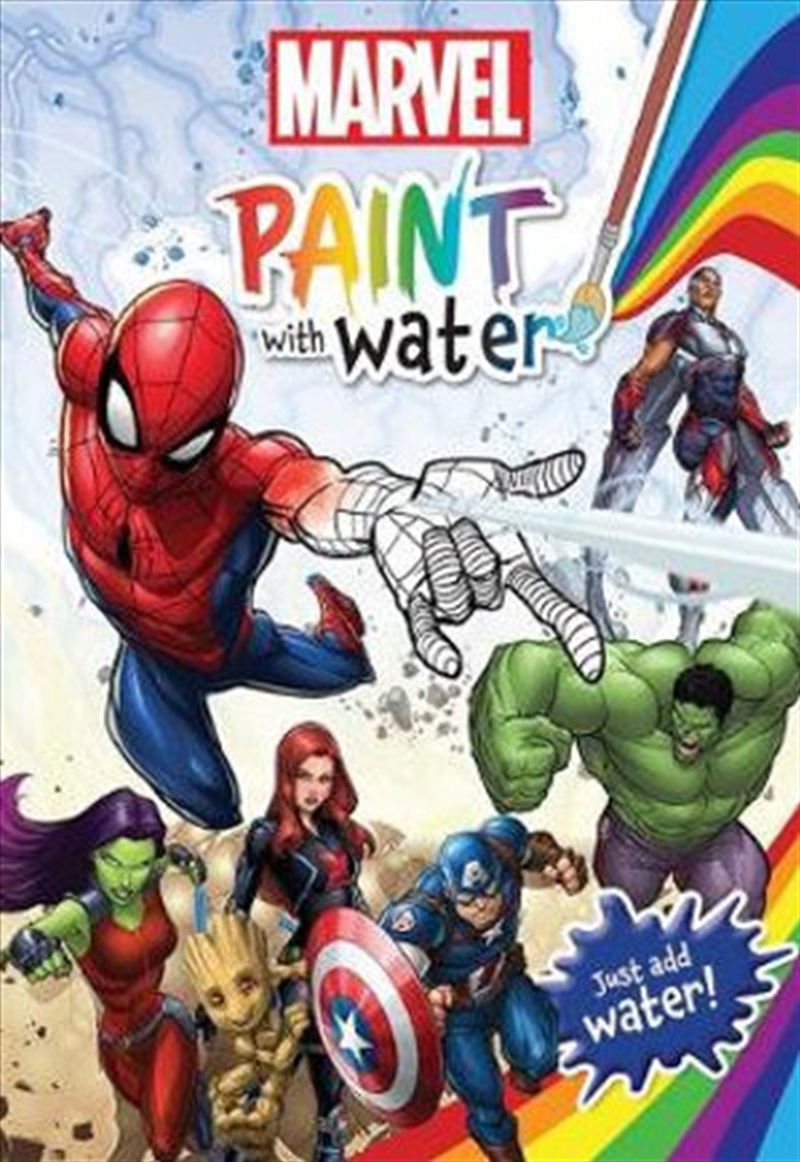 Marvel: Paint With Water/Product Detail/Kids Activity Books