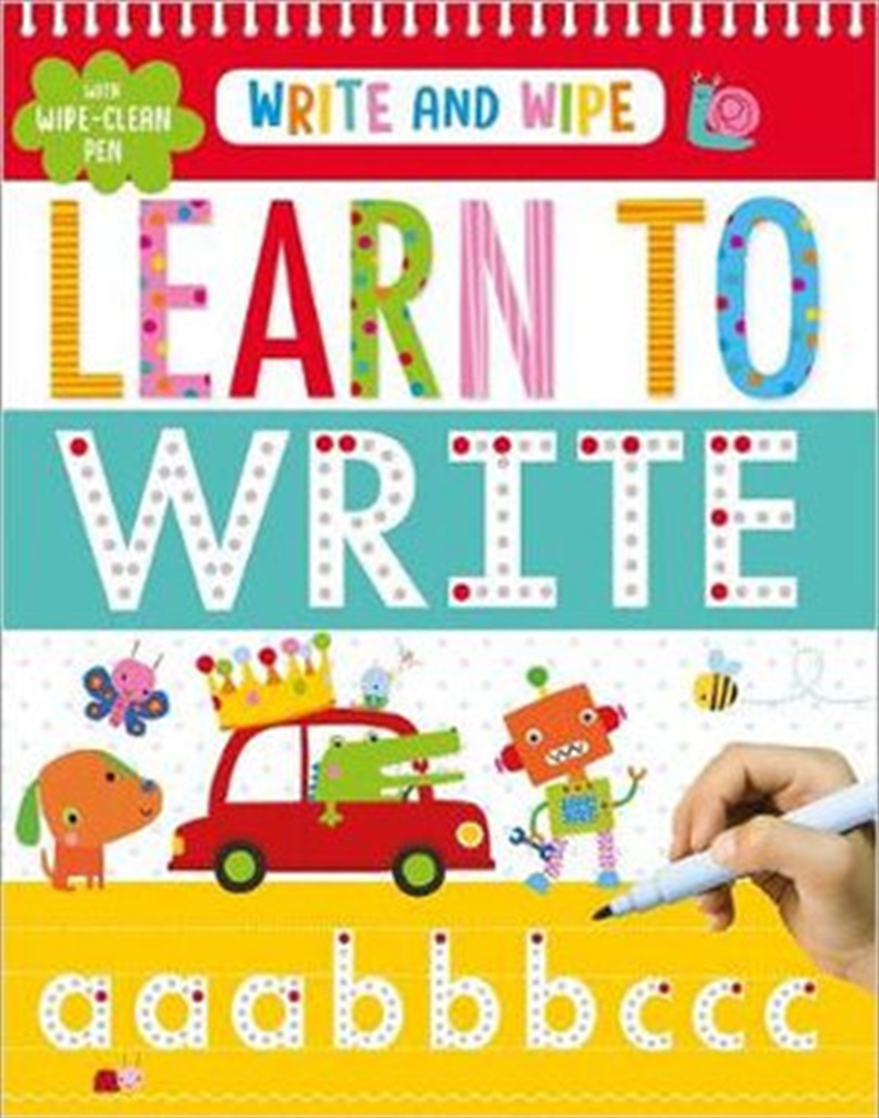 Write & Wipe Learn to Write/Product Detail/Childrens