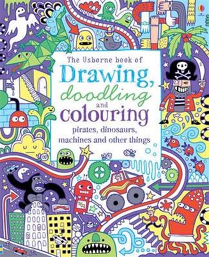 Drawing, Doodling & Colouring Pirates, Dinosaurs, Machines and Other Things/Product Detail/Arts & Entertainment