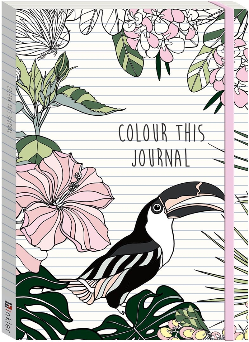 Colour This Journal: Tropicana | Colouring Book