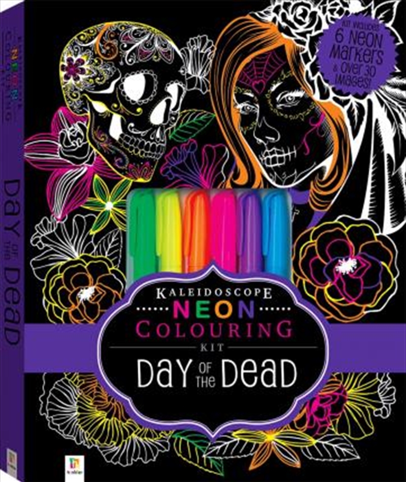 Kaleidoscope Colouring: Neon Day of the Dead Kit/Product Detail/Colouring