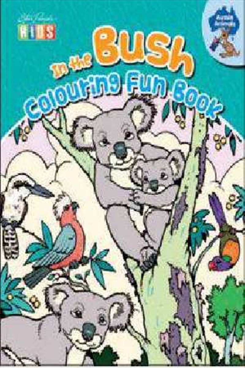 Steve Parish Colouring fun book: In the Bush | Paperback Book