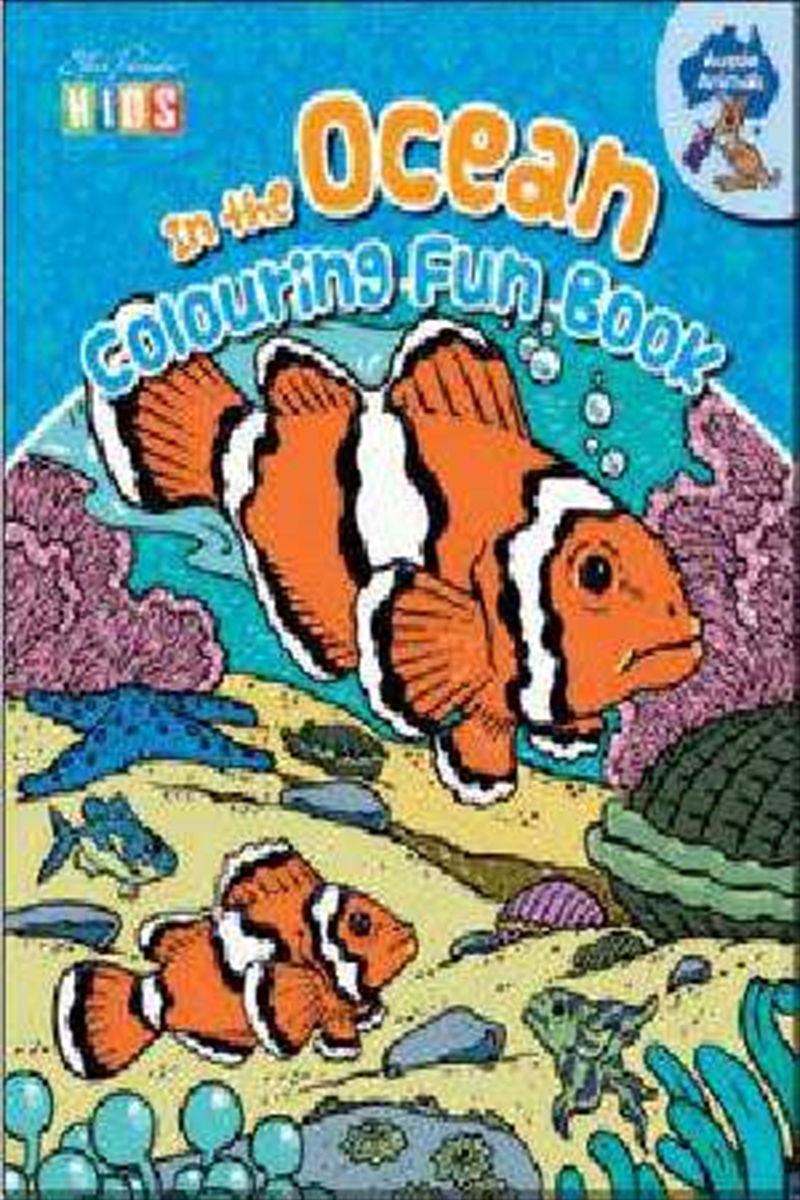 Steve Parish Colouring fun book: In the Ocean | Paperback Book