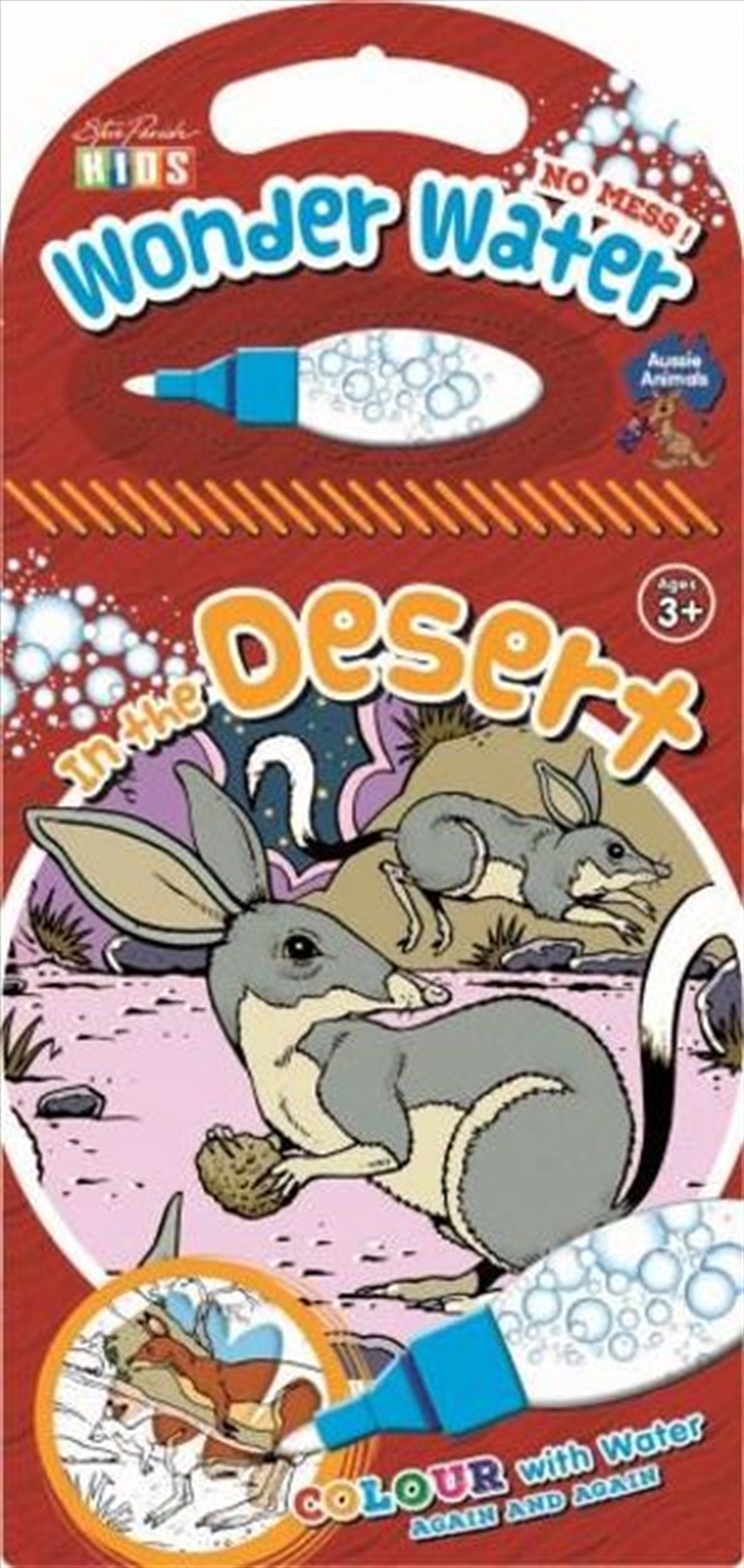 Steve Parish Wonder Water Colouring Book: In the Desert/Product Detail/Children