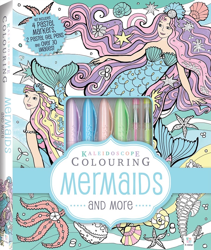 Kaleidoscope Pastel Colouring Kit: Mermaids and More/Product Detail/Children