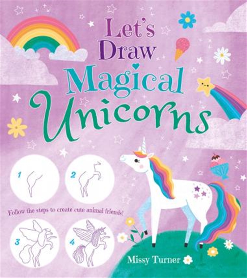 How to Draw Magical Unicorns | Paperback Book
