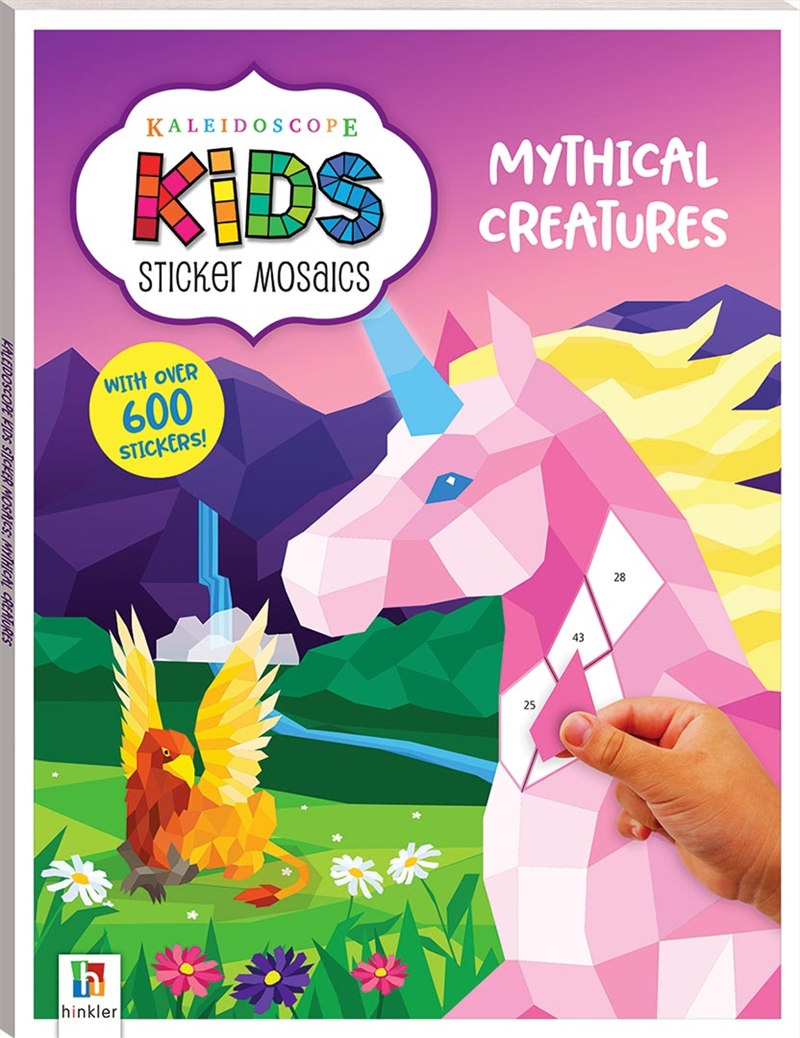 Buy Kaleidoscope Kids Sticker Mosaics Mythical Creatures Online Sanity