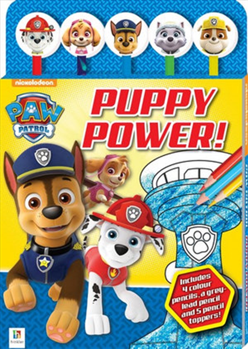 Paw Patrol Puppy Power 5-Pencil Set/Product Detail/Adults Colouring