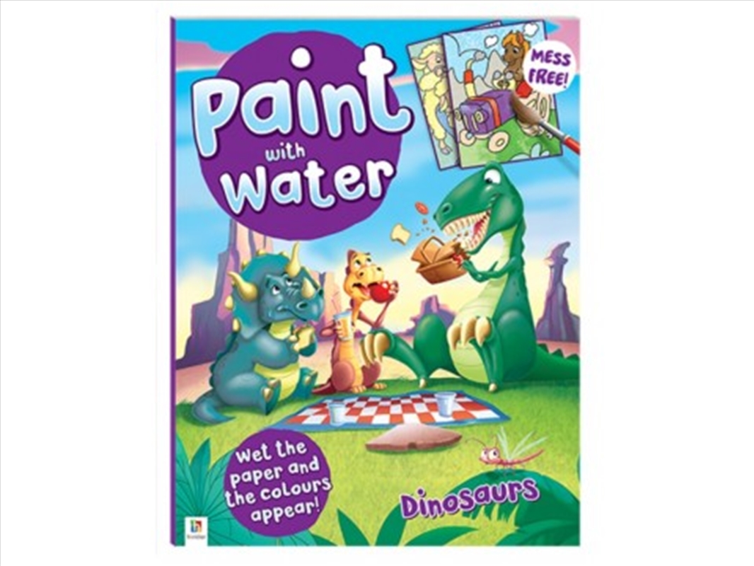 Paint With Water Assorted | Colouring Book
