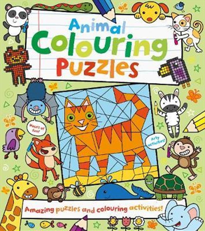 Animal Colouring Puzzles/Product Detail/Children