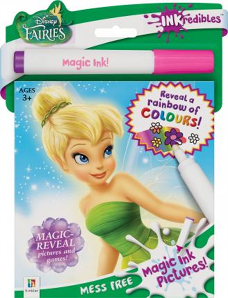 Inkredibles Disney Fairies Magic Ink Pictures (2019 Ed)/Product Detail/Children