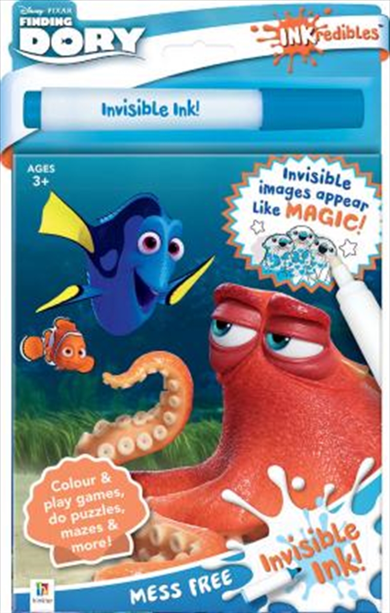 Inkredibles Finding Dory Invisible Ink (2019 Ed) | Colouring Book