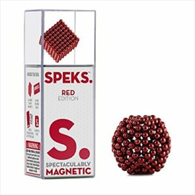 Solid Red Speks Building Magnets/Product Detail/Fidget & Sensory